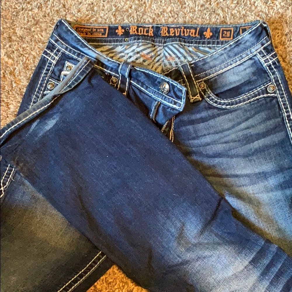 Rock revival jeans
